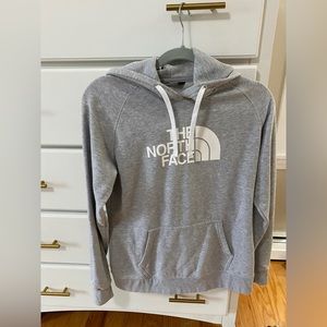 Grey North Face Hoodie